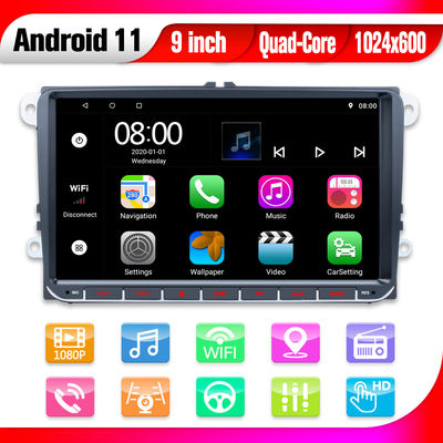 Android 11 Auto-Stereoautoradio-Spieler GPS USB VW Android kein Zoll IPS DVD 2 Lärm-9